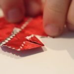 How to Make a Heart Out of a Gum Wrapper