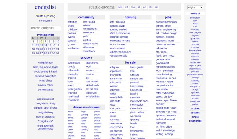 How to Buy and Sell on Craigslist Seattle: A Guide for Beginners