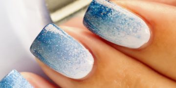 Blue Ombre Nail Designs