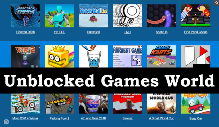 unblocked games world