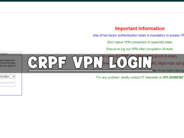 crpf vpn login